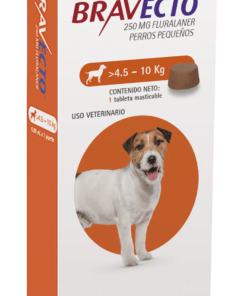 BRAVECTO 4,5 A 10 KG (250 MG)