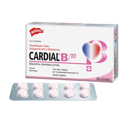 CARDIAL B 10 MG X 20 CP.