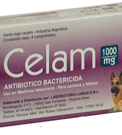 CELAM 1000 MG X 4 CP.