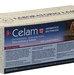 CELAM 500 MG X 200 CP.
