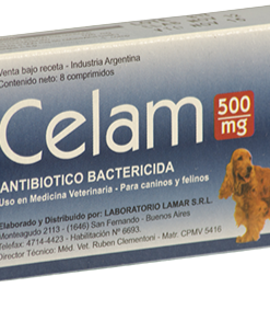 CELAM 500 MG X 8 CP.