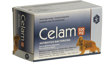 CELAM 500 MG X 80 CP.