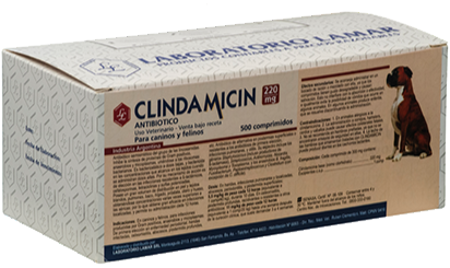 CLINDAMICIN 220 MG X 500 CP.
