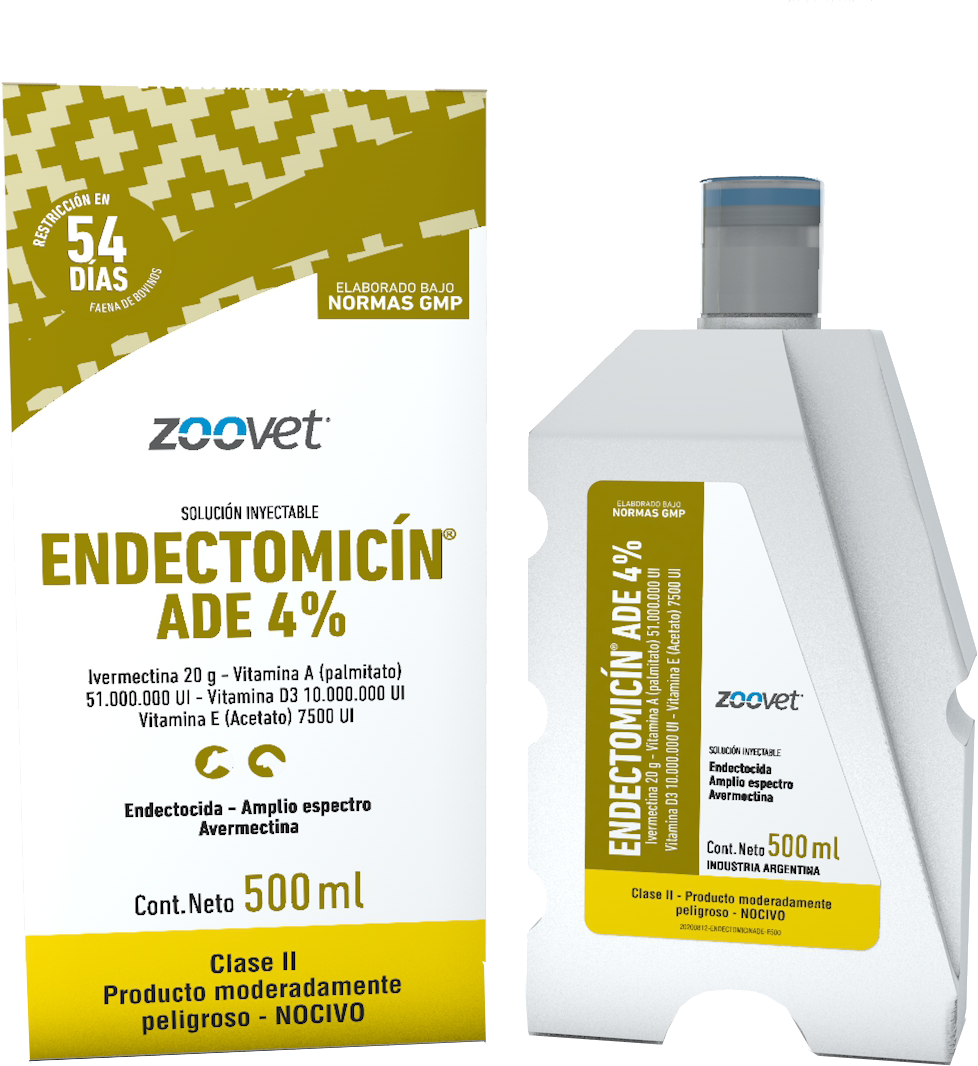 ENDECTOMICIN ADE 4% X 500 ML