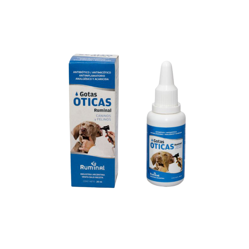 GOTAS OTICAS X 20 ML.