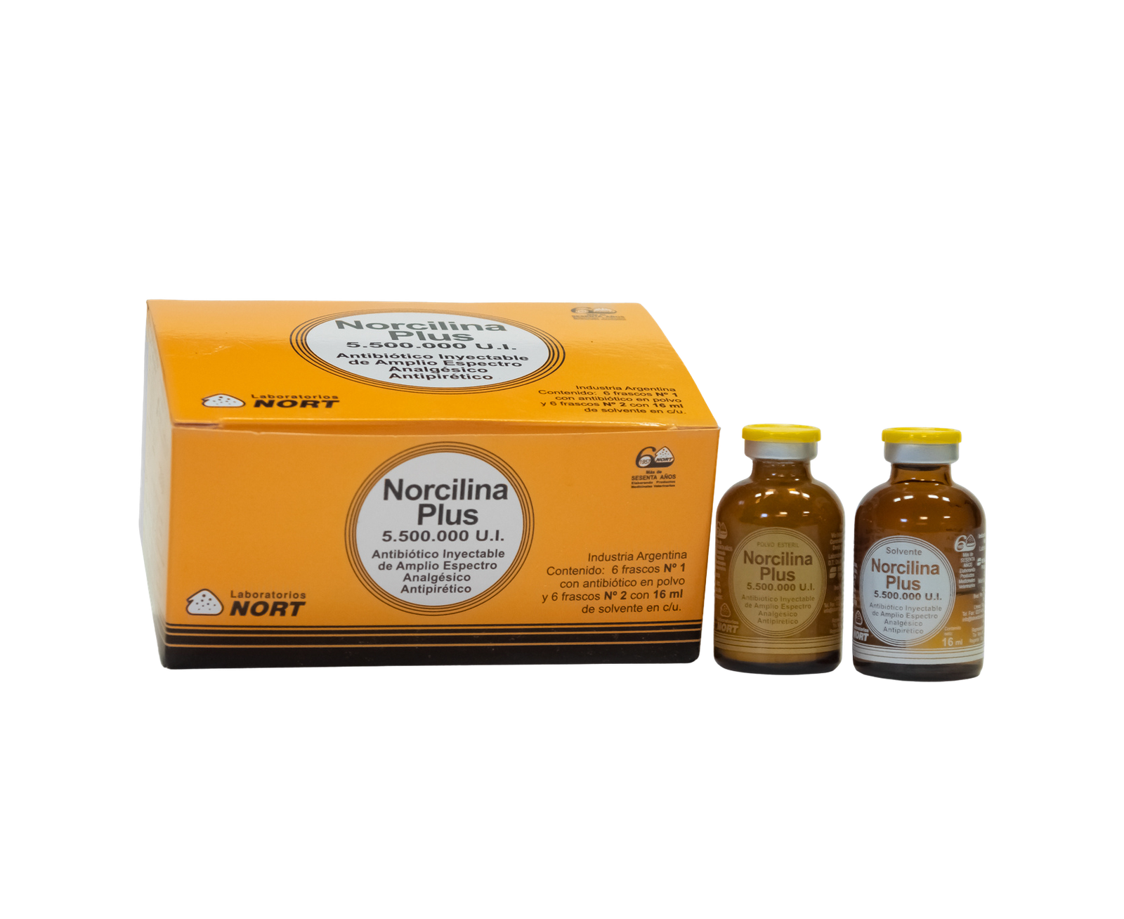 NORCILINA 5.000.000 U.I X 16 ML