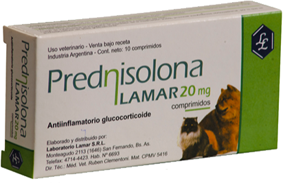 PREDNISOLONA L 20 MG X 10 CP.