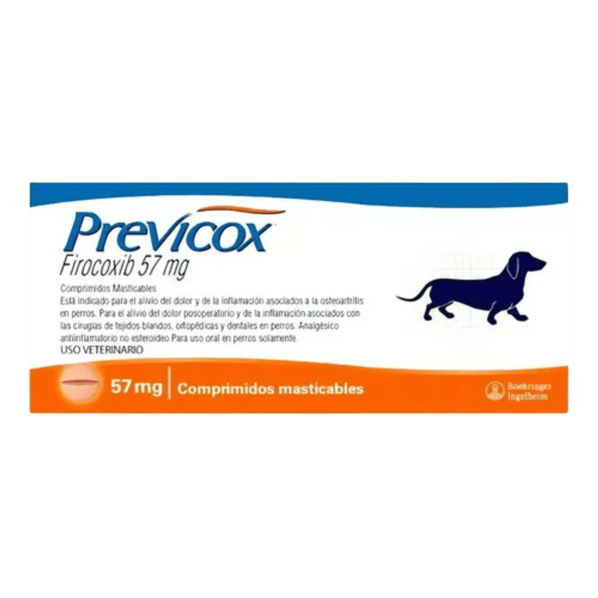 PREVICOX X 57 MG X 30 COMP