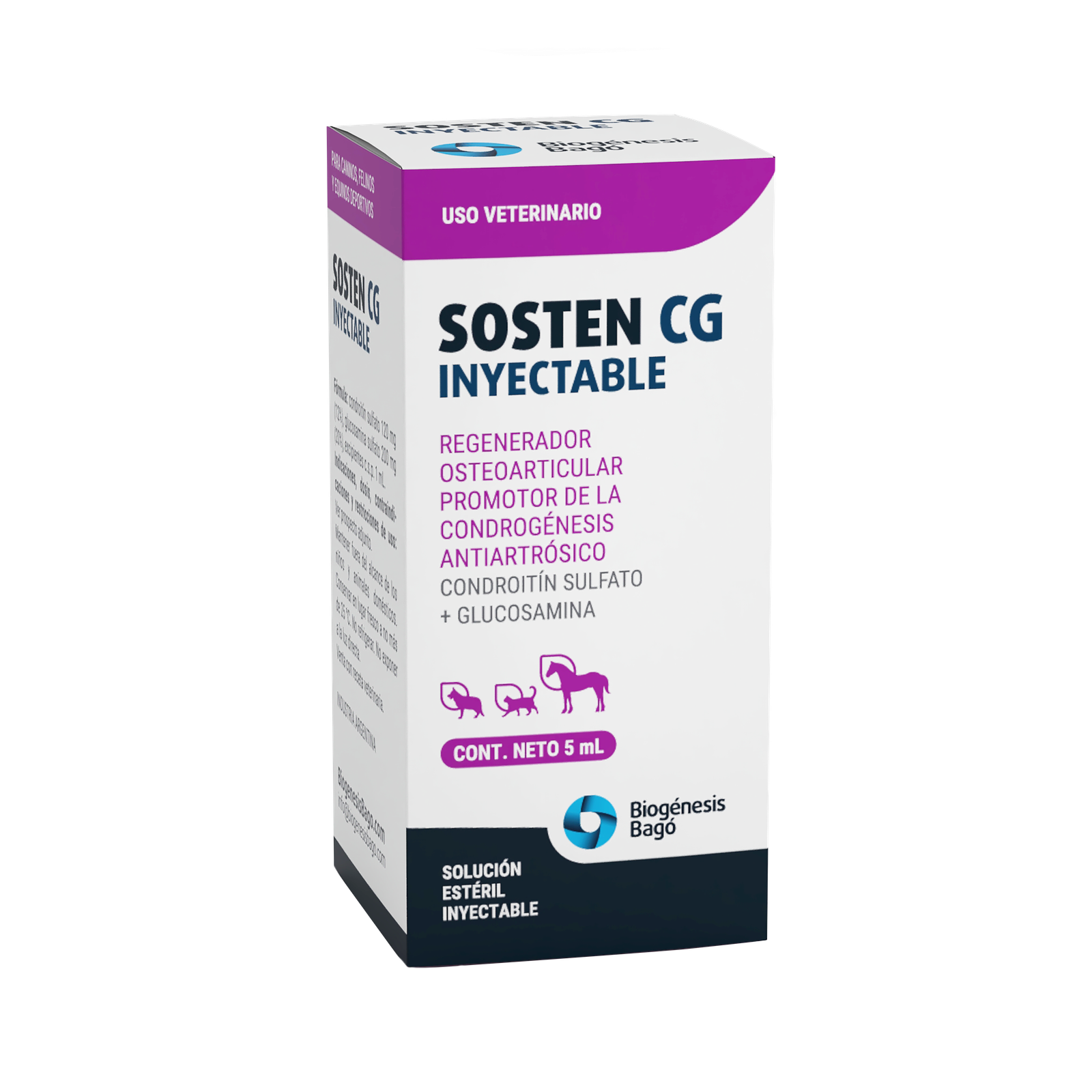 SOSTEN CG INY. 5 X 5ML.