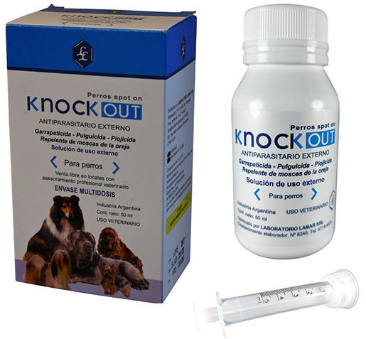 KNOCK OUT PERROS MULTIDOSIS X 50 ML
